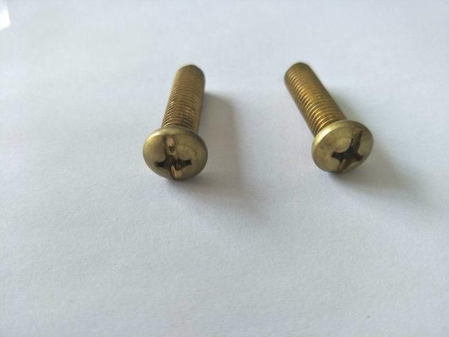 DIN/ANSI/BS/JIS Carbon-Steel/Stainless-Steel Pan Head Phillips Slotted for Building Car Machine