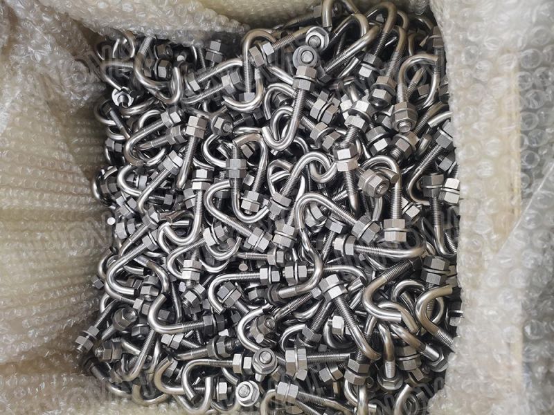 Stainless Steel SS304 Anchor Bolt J Hook Bolt U Bolt