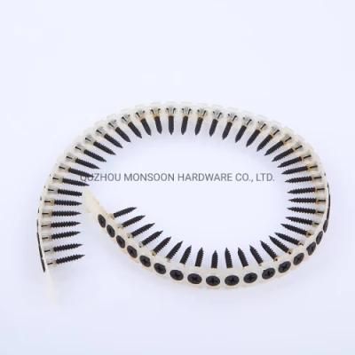 Countersunk Phillips Head Screws with Plastic Link