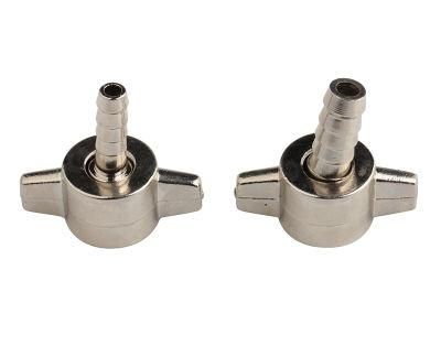 Xhnotion 6.5mm Inflation Hose Connector M16X1.5 Metal Wing Nut