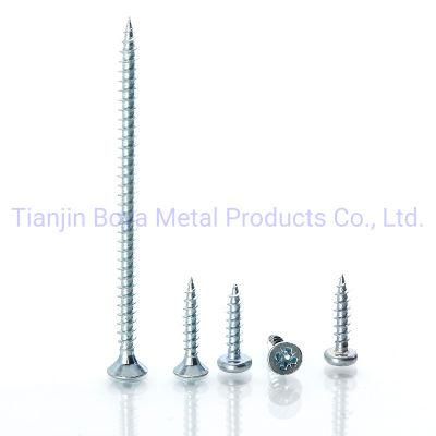 Zinc Plated White Zinc Plated Chipboard Screw Self Tapping Screw Nail Screw