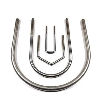 China Manufacturer M10 M12 M16 Carbon Stainless Steel HDG Square U Type Bolt Clamp