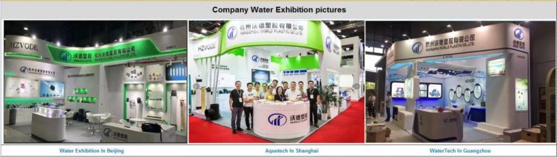 UPVC Tee for Industrial Water Treatment in High Pressure 1.6MPa by Hzvode