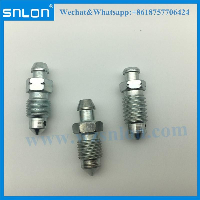 Fitting Screw Bleed Compact Steel for Motorcycle Parts