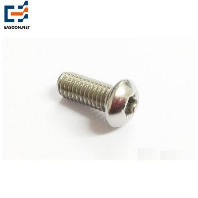 5/18-16 Stainless Steel Machine Screw with Torx Socket Ss 410 Pan Head Torx Recess Bolt with Washer
