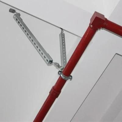 Customizable Galvanized Water Pipes Anti Seismic Supporting Bracket