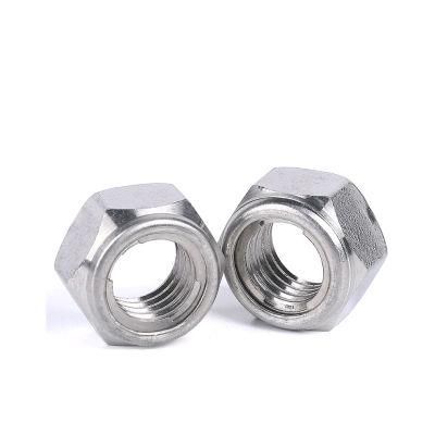 Nuts All Metal Prevailing Tourgue Carbon Stainless Steel Type Hexagon Self Lock Nyloc Locking Nut DIN980