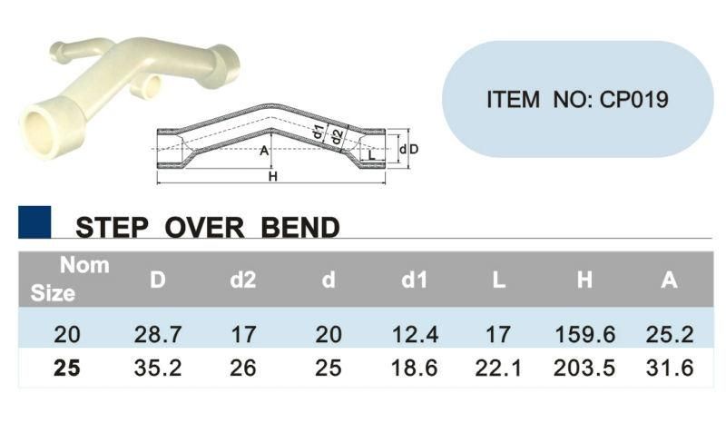 Era Step Over Bend CPVC Fittings