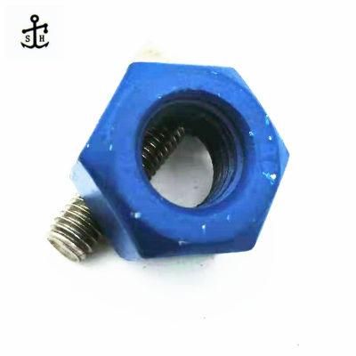 Customer OEM Manufacturer Al Hexagon Screw Color Hex Nut for Hydraulic Connection