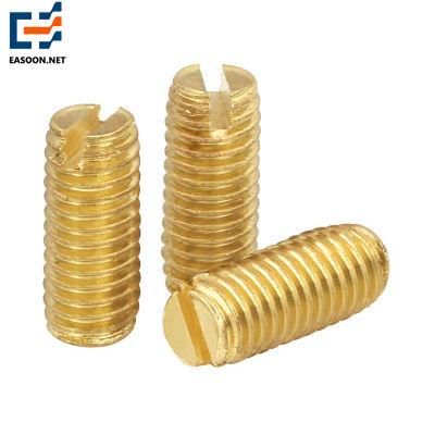 Round Head Thumb Screw Slotted Small Set Screw M2 M4 M5 Machine Brass Grub Screw