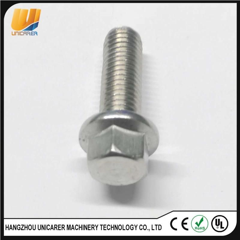 Ss 304/316 Flange Hexagonal Fastener Bolts