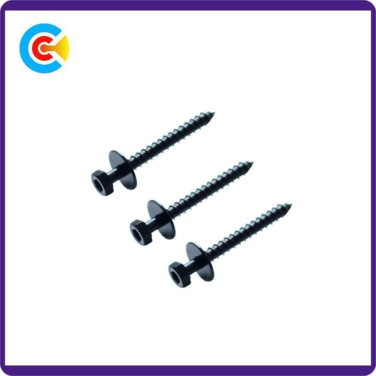 DIN/ANSI/BS/JIS Carbon-Steel/Stainless-Steel Hex Head Self Drilling Screw