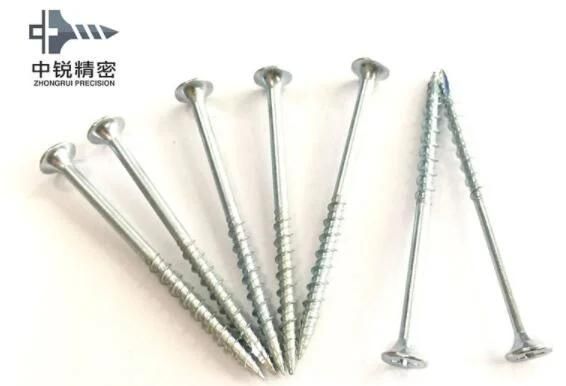 4.8X89mm Fine Thread Phillips Bugle Head Drywall Screws White and Yellow Zinc Plated Drywall Screws