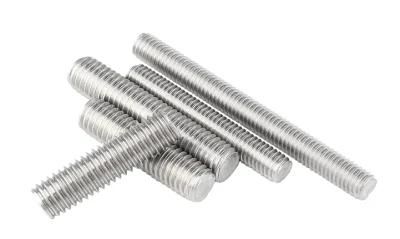304 Stainless Steel Thread Rod Full Thread Screw Short Full Thread Screw Stud Bolt Full Thread Thread Rod