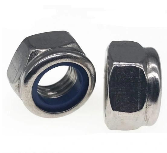 Stainless Steel Hex Nylon Self Locking Nut