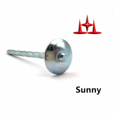 Best Quality Twisted Shank Umbrella Head Umbrella Head Roofing Nail