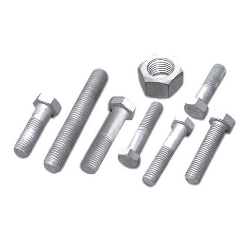 Customized Grade 10.9 Grade 8.8 HDG M16 M24 M28 M30 Hex Bolt and Nut Assembly and Washer