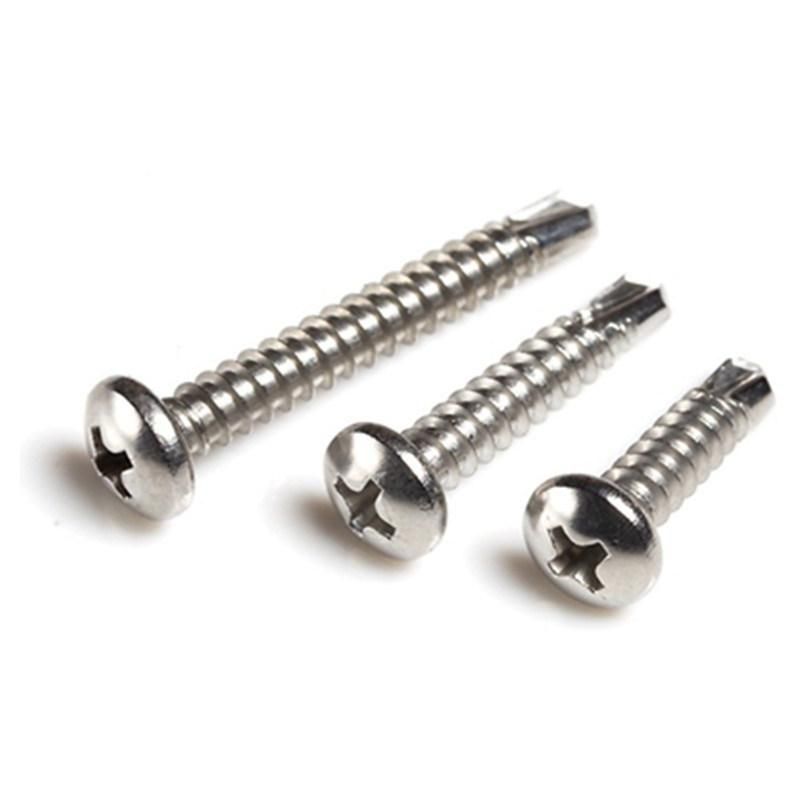 304/316/410 Stainless Pan Head Self Drilling Screw