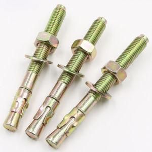 M200*3000 Bright Zinc Plated, Yellow Zinc Plated and Hot DIP Galvanized Wedge Anchors