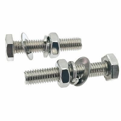 4mm 8mm 10mm Stainless Steel Metal Thin Nuts and Bolts