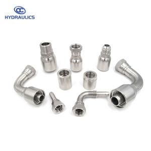 Stainless Steel Hydraulic Hose End Fittings Rubber Hose Ferrules