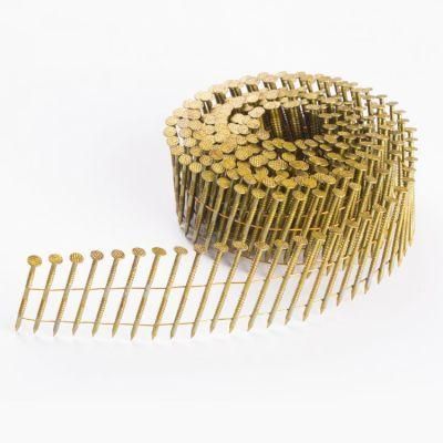 Screw Shank 16 Degree Wire Coil Nails Supplier