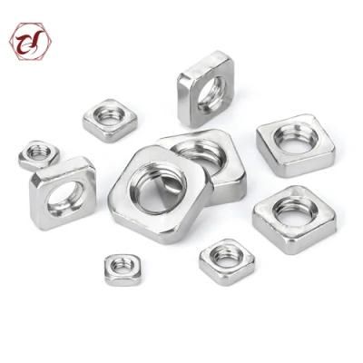 A2-70 A4-70 Quare Nut DIN6923 Stainless Steel Square Nut