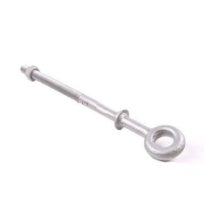 Pig Tail Hook Bolt for transmission and Distribution Line Hardware