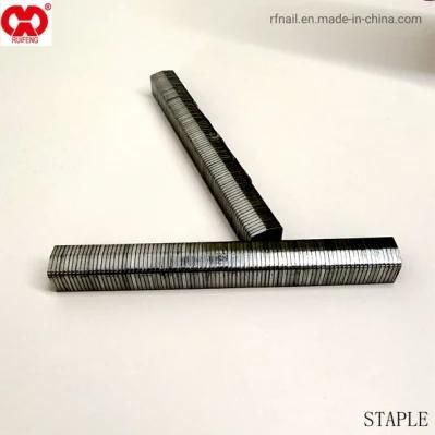 Wholesale Supplier Stock Lot Nail and Staple Products Direct Manufacturer in Anhui Galvanized Stcr5019 Fine Wire Staple.