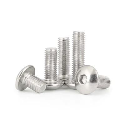 M3 M4 M5 M6 M8 Stainless Steel 304 Truss Head Hexagon Socket Machine Screw