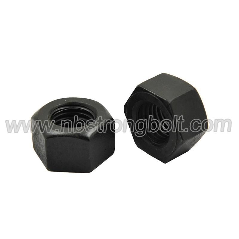 ASTM A194 Gr. 2h Heavy Hex Nut Black