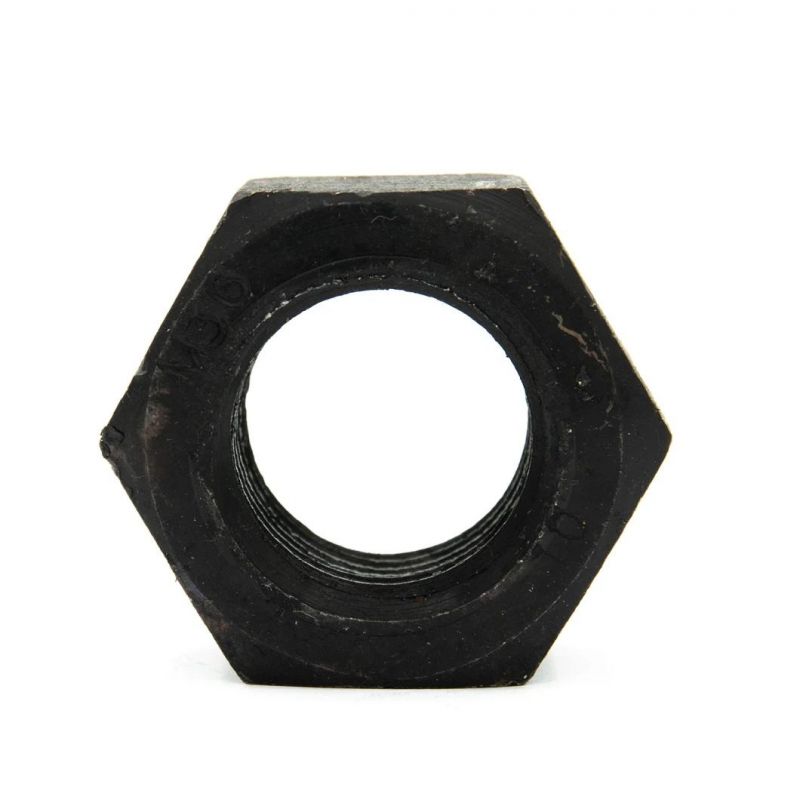 Carbon Steel DIN934 High Strength Black Color Hex Head Nut