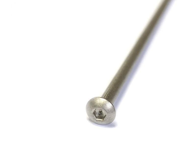 Stainless Steel Hexagon Socket Allen Round Button Head Extra Long Screws
