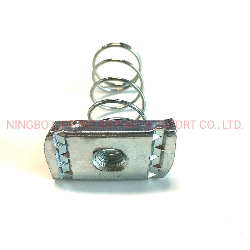 M10 Spring Nut Channel C M3 M4 M5 M6 Steel Spring Slid Nut