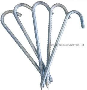 Heavy Duty Galvanised Steel Ground Rebar Stakes