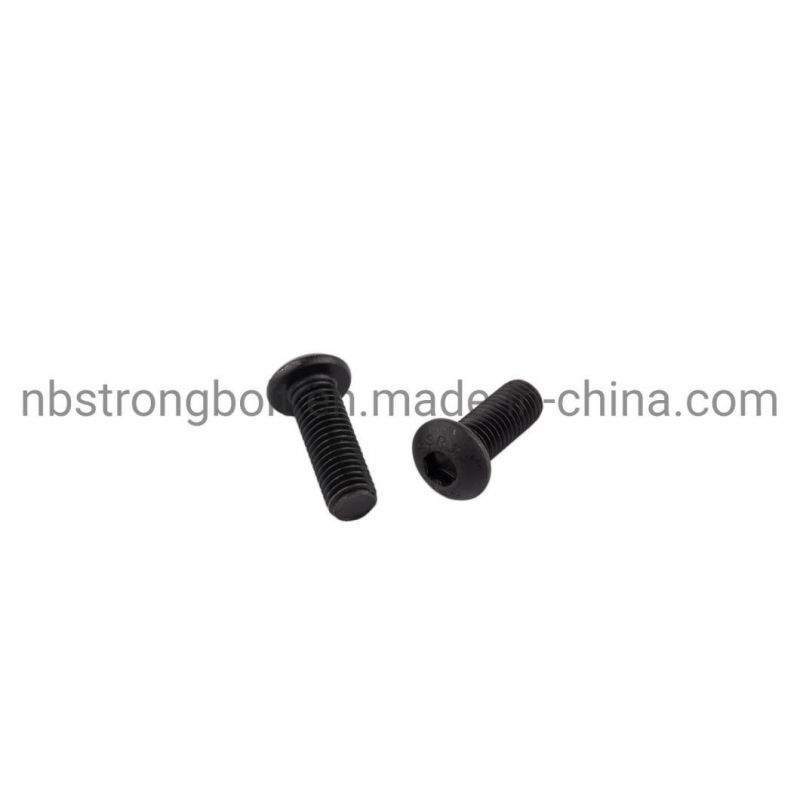 Hex Socket Button Head Screw with Black