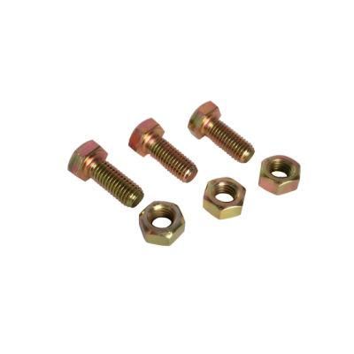 DIN933 Hex Bolt Cl. 8.8 with Yellow Zinc