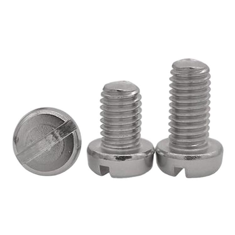 DIN84 Slotted Flat Head Screw, Cheese Head Machine Screw