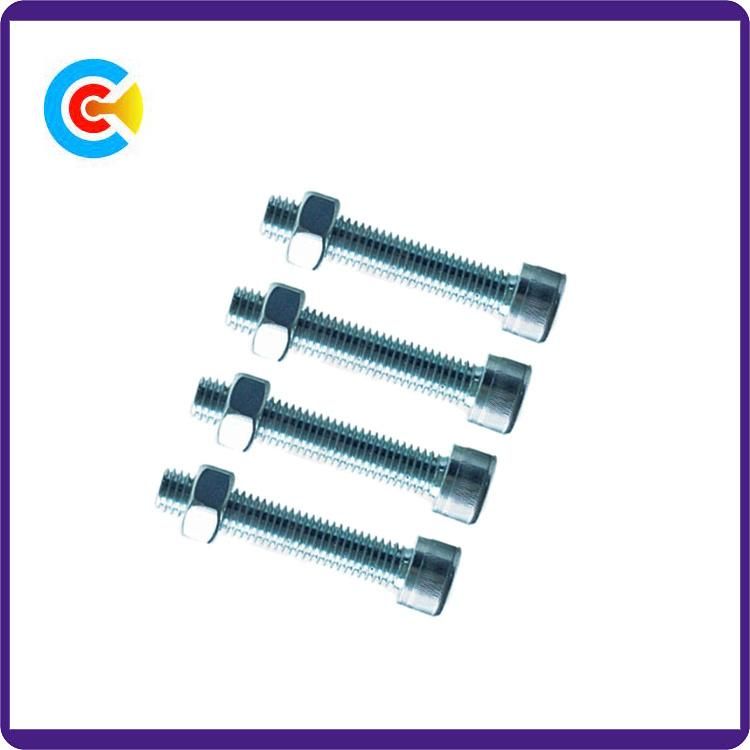 Carbon Steel Hexagon Nuts Hexagon Socket Cheese Head Screws/Bolts