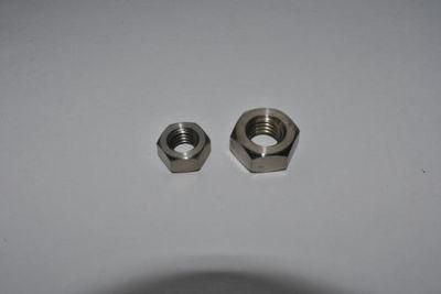 Motorcycle Parts M2 M5 Titanium Hexagon Nuts for
