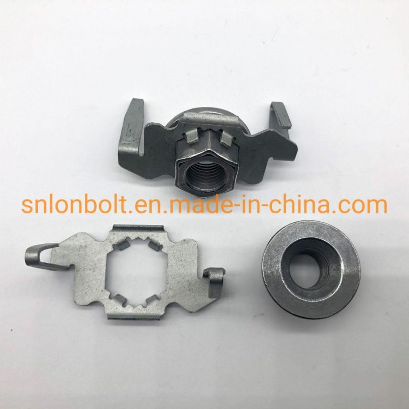 Flange Nut M14 Zini for Assembly Hex Nut Flanged