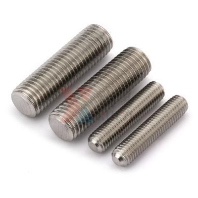 Stainless Steel Thread Rod SS304 Hot Selling Stud Bolt for Pipe China Factory Direct DIN 976 A2 Thread Rod Full Thread SS316