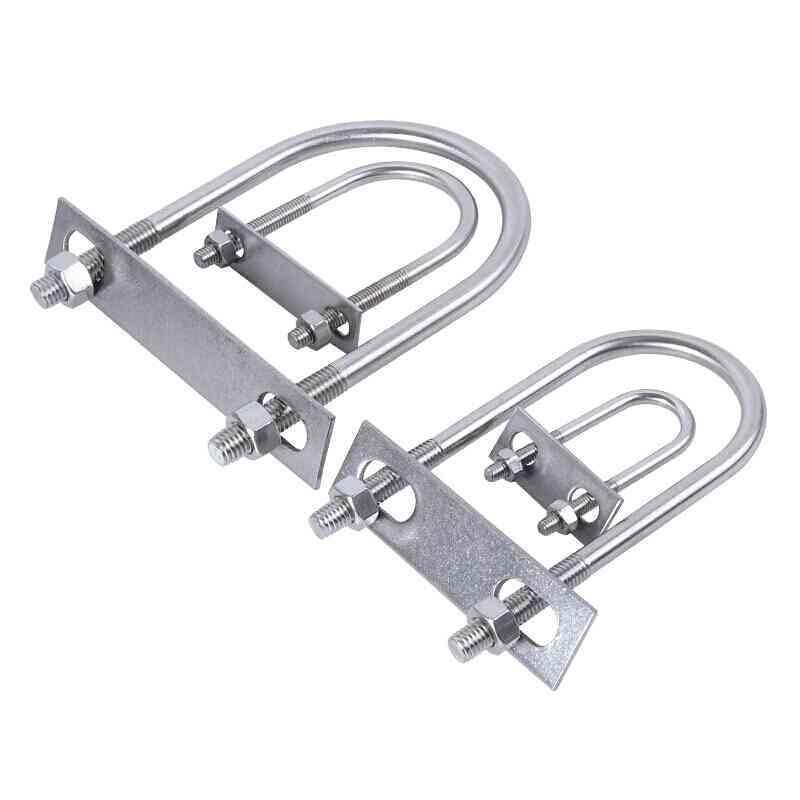 316 Stainless Steel 4 Inch Ground Clamp Square U Bolt
