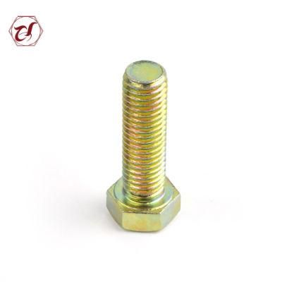 Gr4.8 Carbon Steel Full Thread Zinc Plated Hex Bolt/Black Bolt/HDG Bolt/Plain Color Bolt
