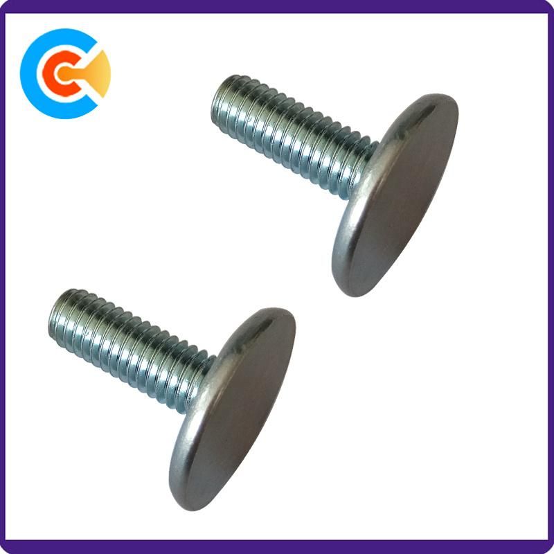 Carbon Steel Nonstandard Customized Round Head Screw Thumb Screw