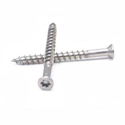 304 Stainless Steel Plum Groove Countersunk Head Tapping Screw Hexagon Screw Flat Head Tapping Screw