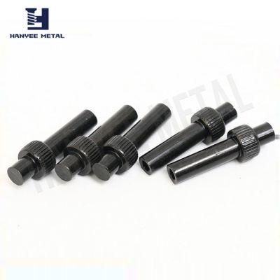 Hanyee Black Hollow End Knurl and Step Rivet