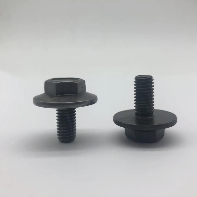 Big Flange Bolt M8X16 Flange Screw