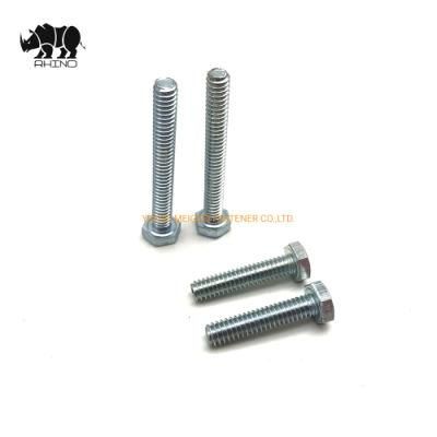 ISO 4017 / DIN 933 Carbon Steel Galvanized Hex Bolt