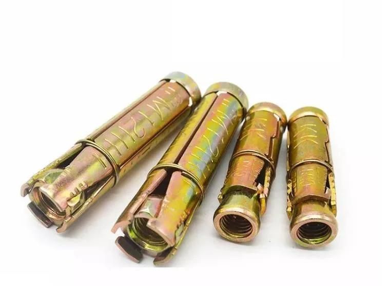 Heavy Duty Steel Materials 3PCS Fix Anchor Bolts with Hex Nut Anchor Bolt M6 M8 M10 M12 M14 M16 M20
